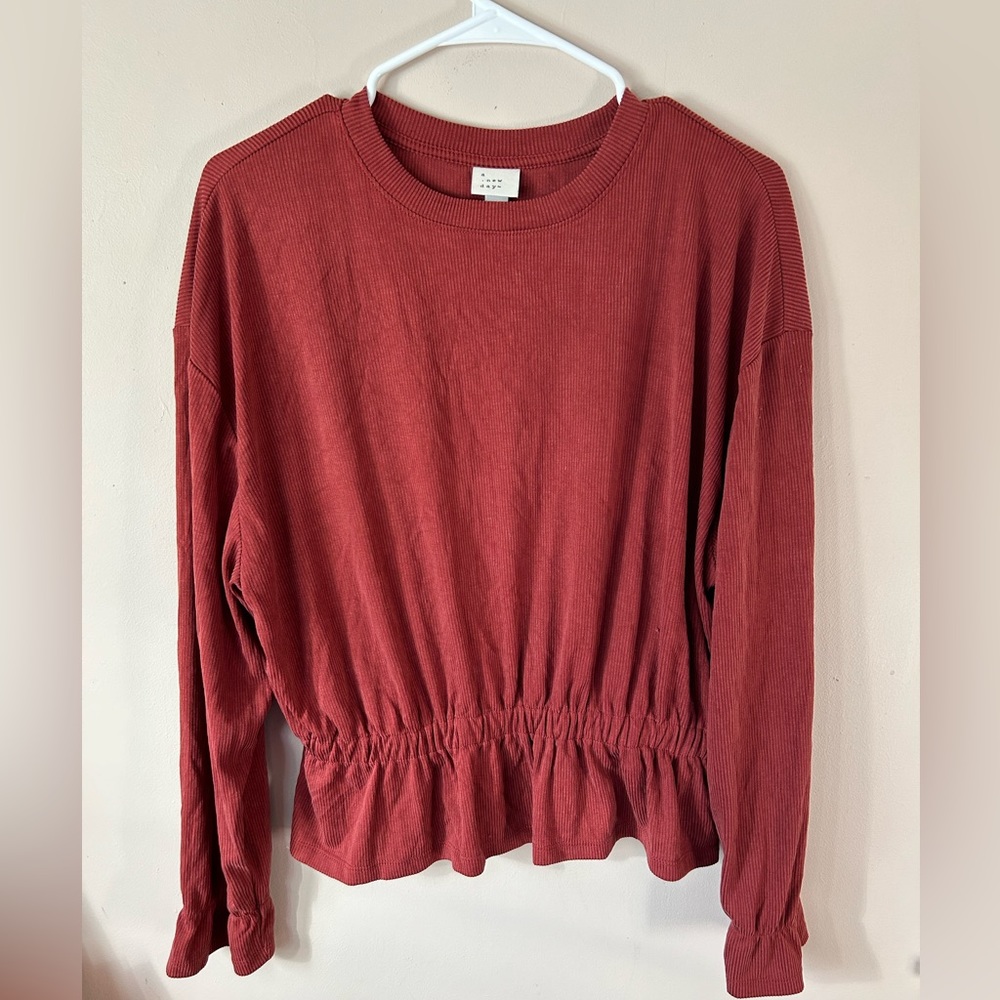 A New Day Maroon Sweater